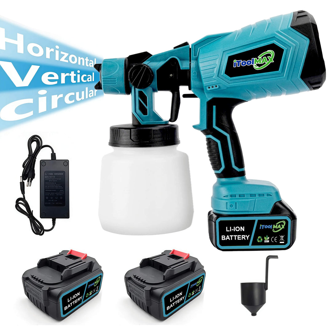 Cordless paint sprayer