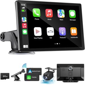 10.26 " Wireless Carplay Screen with 4K Dash Cam & 1080P Rear Cam hardware equipment