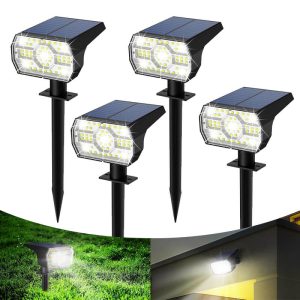 2 in 1 Solar Landscape Spotlights industrial tool