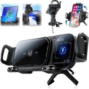 2-in-1 Wireless Car Charger & Pad / Phone Holder hardware equipment