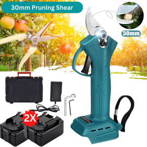 30mm Cordless Electric Pruning Shears with 2 batteries hardware equipment