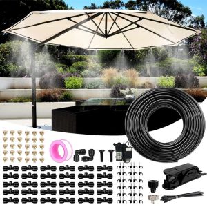 DIY Installed Misting Cooling System hardware equipment