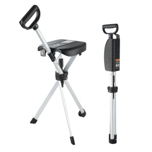 2-IN-1 Folding Walking Stick with Seat industrial tool
