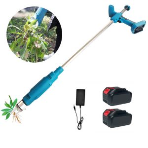 Cordless Electric Stand Weed Puller with 2 Batteries hardware equipment