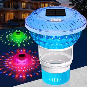 Solar Pool Chlorine Floater with Colorful Light industrial tool