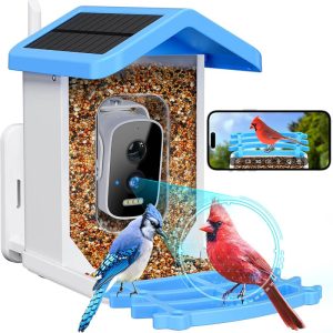 Solar Smart Bird Feeder with Camera hardware equipment